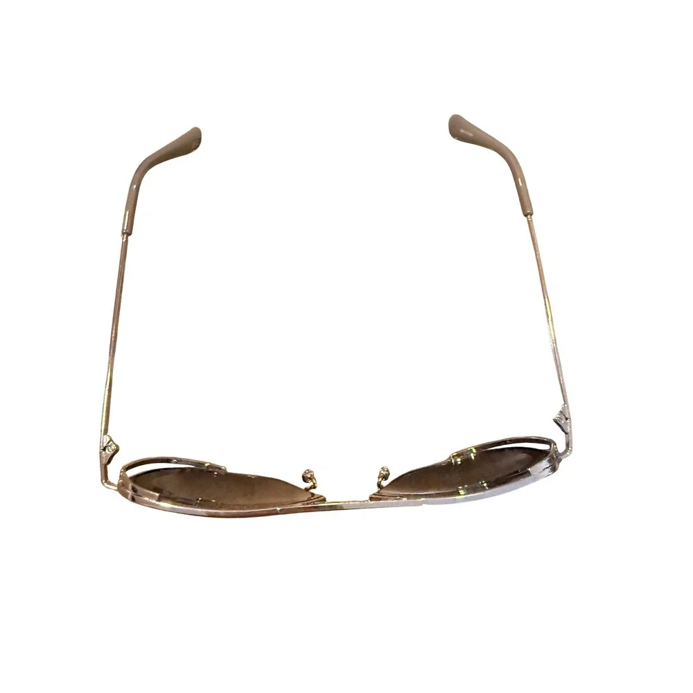 Skechers‎ SE6150 10C Silver Aviator Sunglasses Mirrored Lens Downtown Retro 90s